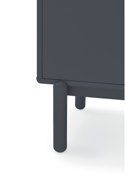 Aparador CORVO 136 cm, Gris Antracita - Teulat