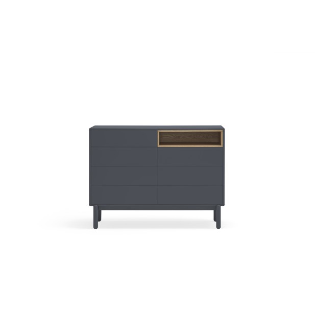 Cómoda CORVO 120 cm, Gris Antracita - Teulat; Vackart; 15969_TE