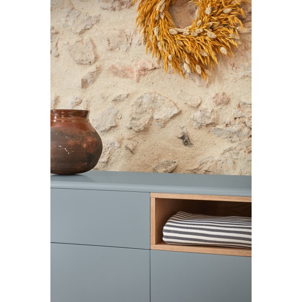Cómoda CORVO 120 cm, Gris Perla - Teulat Cómoda CORVO 120 cm, Gris Perla - Teulat