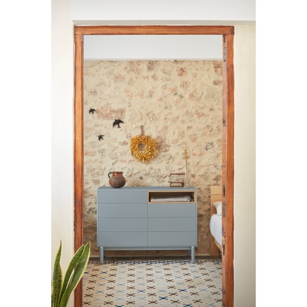 Cómoda CORVO 120 cm, Gris Perla - Teulat Cómoda CORVO 120 cm, Gris Perla - Teulat