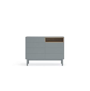 Cómoda CORVO 120 cm, Gris Perla - Teulat; Vackart; 14782_TE