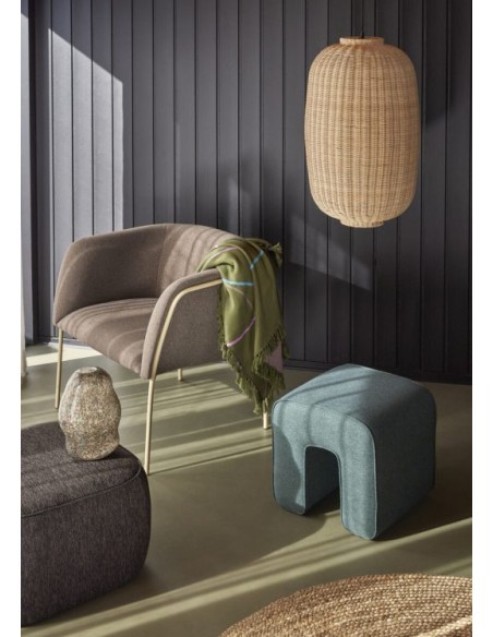 Lámpara de Techo CHAND Ovalada, Natural - Hübsch