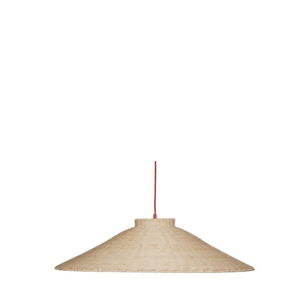 Lámpara de Techo CHAND Trapezoide, Natural - Hübsch. Vackart. 991601