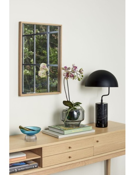 Lámpara de Mesa POISE Negra - Hübsch