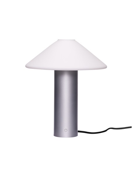 Lámpara de Mesa ORBIT Plateada - Hübsch