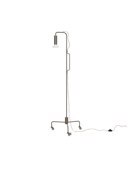 Lámpara de Pie IDO Marrón - Hübsch