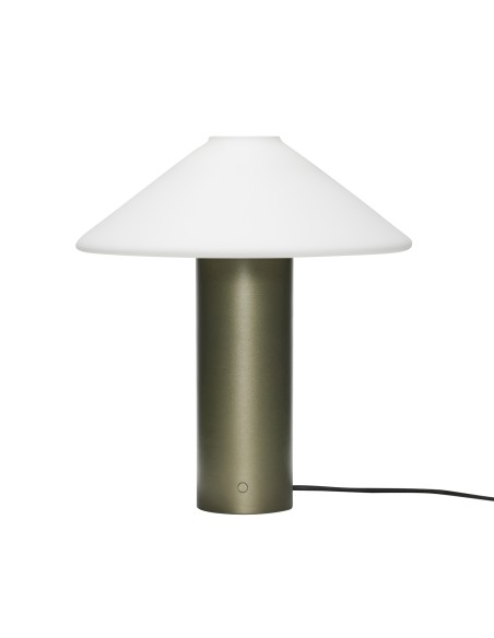Lámpara de Mesa ORBIT Verde Oscuro - Hübsch