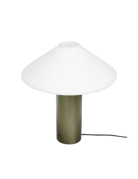 Lámpara de Mesa ORBIT Verde Oscuro - Hübsch