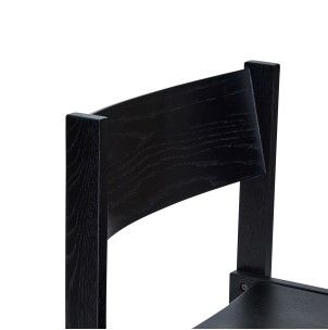 Silla de Comedor FORMA Negra - Hübsch. Vackart. 882043 2