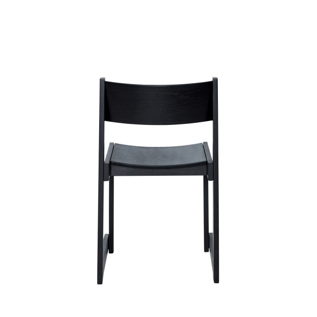 Silla de Comedor FORMA Negra - Hübsch