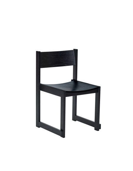 Silla de Comedor FORMA Negra - Hübsch. Vackart. 882043