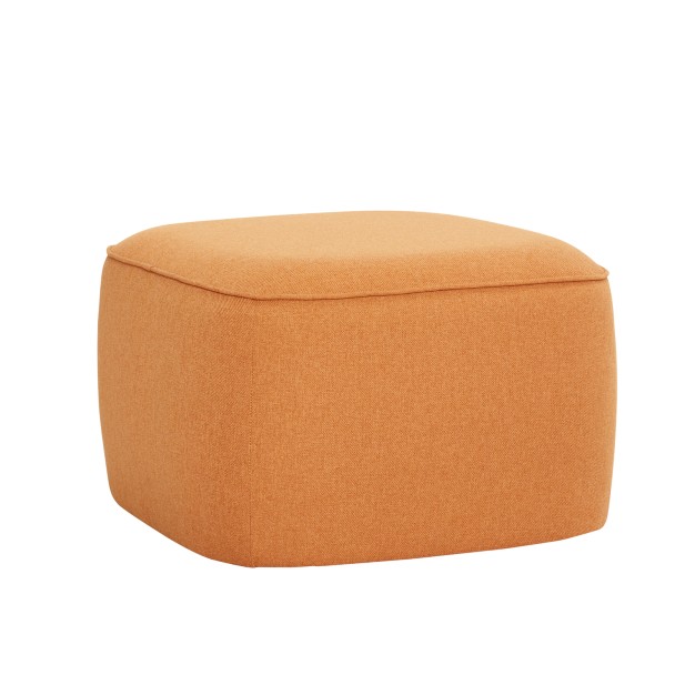 Puf CUBE Naranja - Hübsch