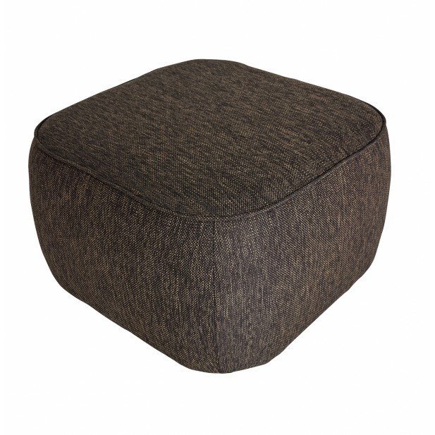 Puf CUBE Marrón Oscuro - Hübsch Puf CUBE Marrón Oscuro - Hübsch