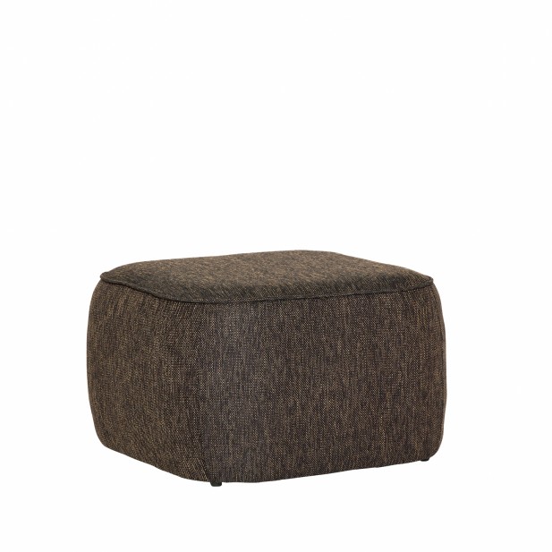 Puf CUBE Marrón Oscuro - Hübsch
