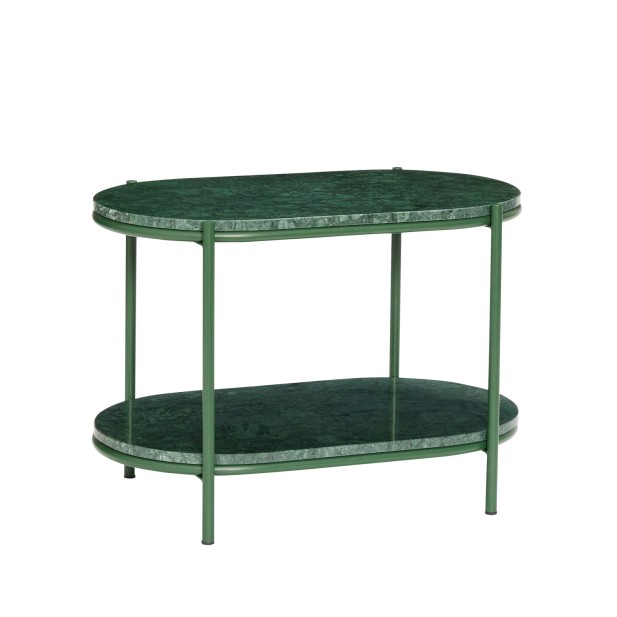 Mesa Auxiliar NUSA, Verde Oscuro - Hübsch