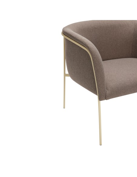 Sillón EYRIE Marrón - Hübsch