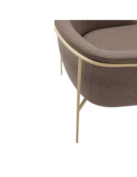 Sillón EYRIE Marrón - Hübsch