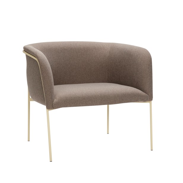 Sillón EYRIE Marrón - Hübsch