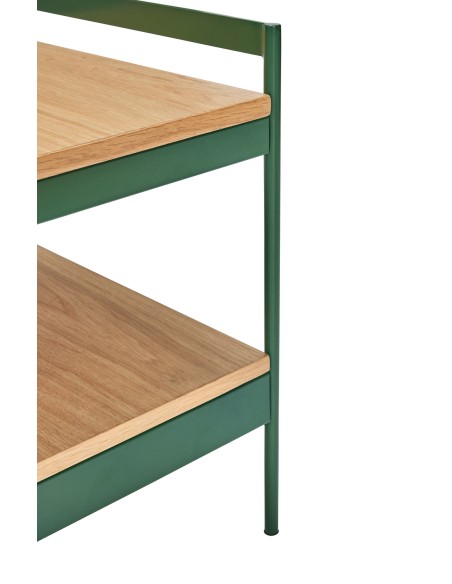 Mesa Auxiliar JAUNTY Verde / Natural - Hübsch