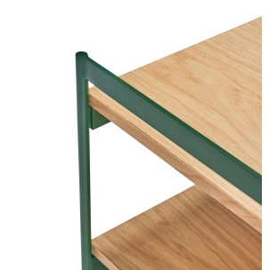 Mesa Auxiliar JAUNTY Verde / Natural - Hübsch 2