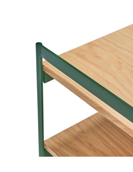 Mesa Auxiliar JAUNTY Verde / Natural - Hübsch