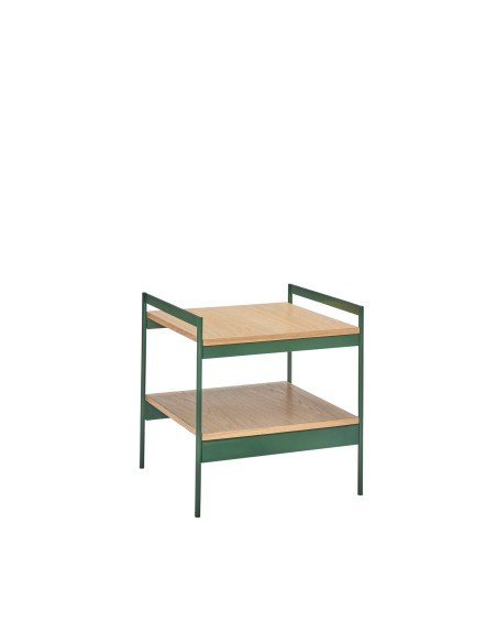 Mesa Auxiliar JAUNTY Verde / Natural - Hübsch