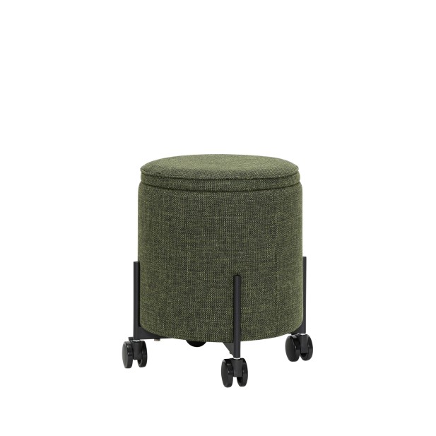Puf Pequeño CONTAIN Verde - Hübsch