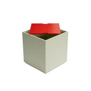 Mesa Auxiliar / Caja de Almacenamiento VAULT Verde Claro... 2