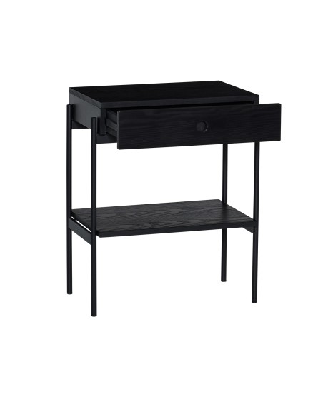 Mesita de Noche NOIR Negro - Hübsch