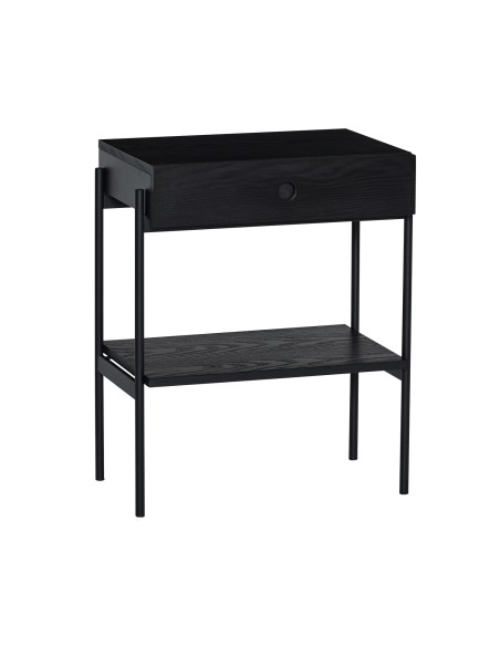 Mesita de Noche NOIR Negro - Hübsch