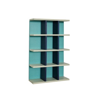 Estantería GALAXY Turquesa / Azul / Gris - Hübsch