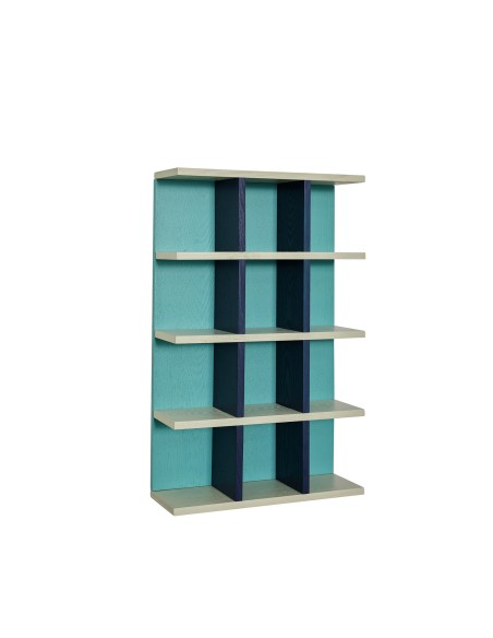 Estantería GALAXY Turquesa / Azul / Gris - Hübsch