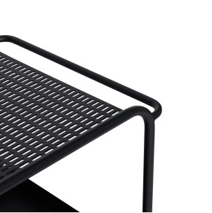 Carrito PUSH Negro - Hübsch 2