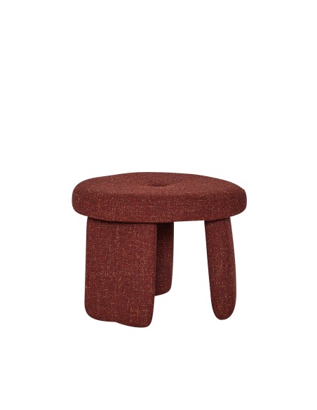 Puf ROCCO Rojo - Hübsch