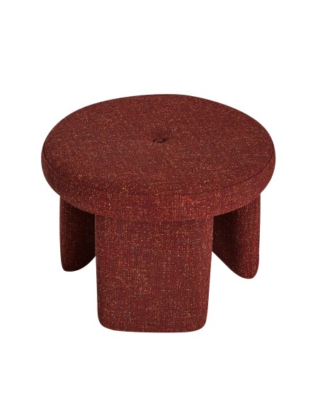 Puf ROCCO Rojo - Hübsch