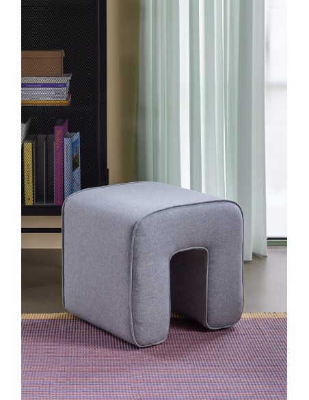 Puf SCULPTURE Gris - Hübsch