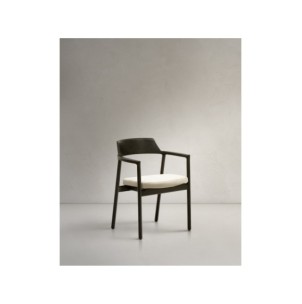 Silla desenfundable Alocs de madera maciza de roble con...