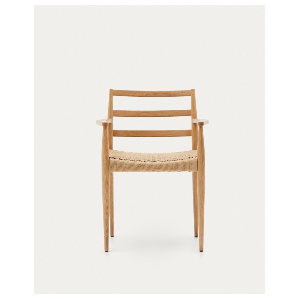 Silla Analy reposabrazos madera...