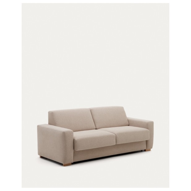 Sofá cama Anley 3 plazas beige y...