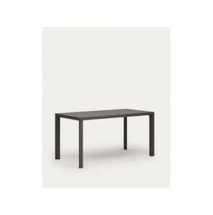 Mesa de exterior Culip de aluminio con acabado gris 150 x... 2