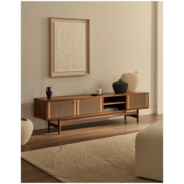 Mueble TV Elan 3 puertas chapa y...