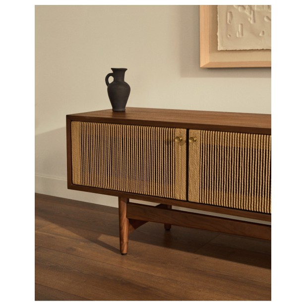 Mueble TV Elan 3 puertas chapa y...