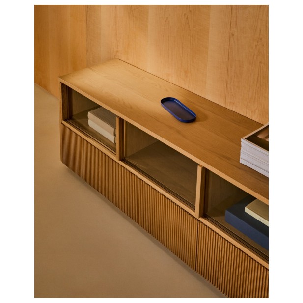 Mueble TV Helvine 4 puertas y 2...