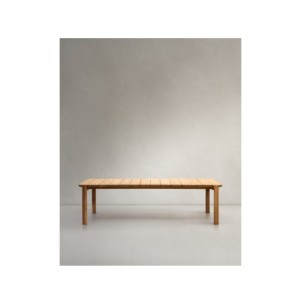 Mesa Icaro de madera maciza de teca 280 x 112 cm FSC 100%...