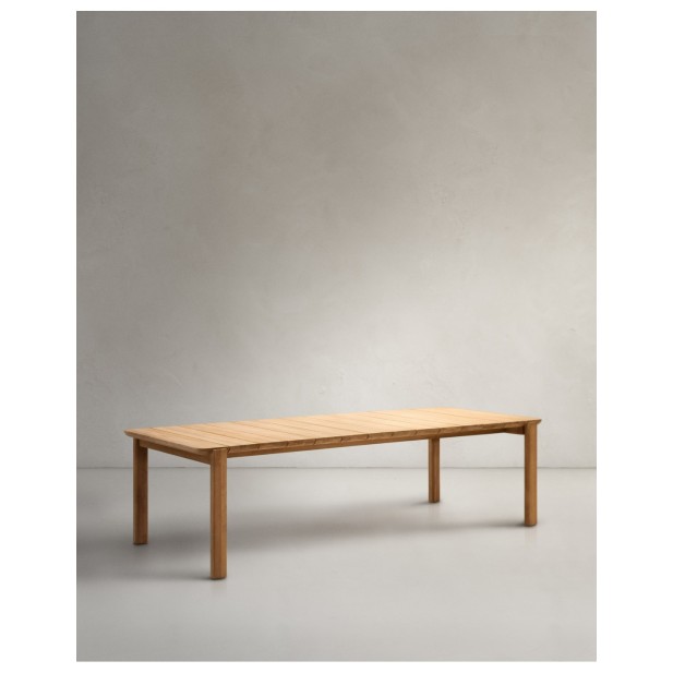 Mesa Icaro de madera maciza de teca...