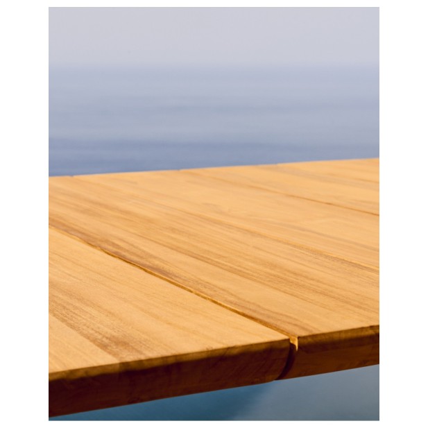 Mesa Icaro de madera maciza de teca...