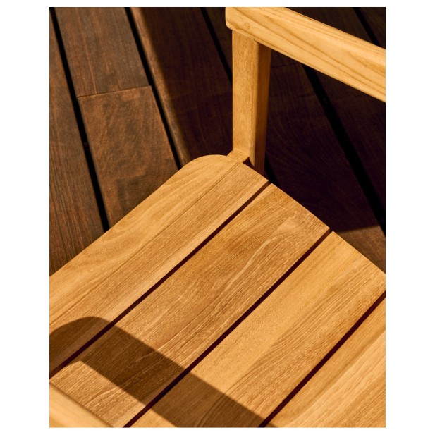 Silla apilable Icaro de madera maciza...