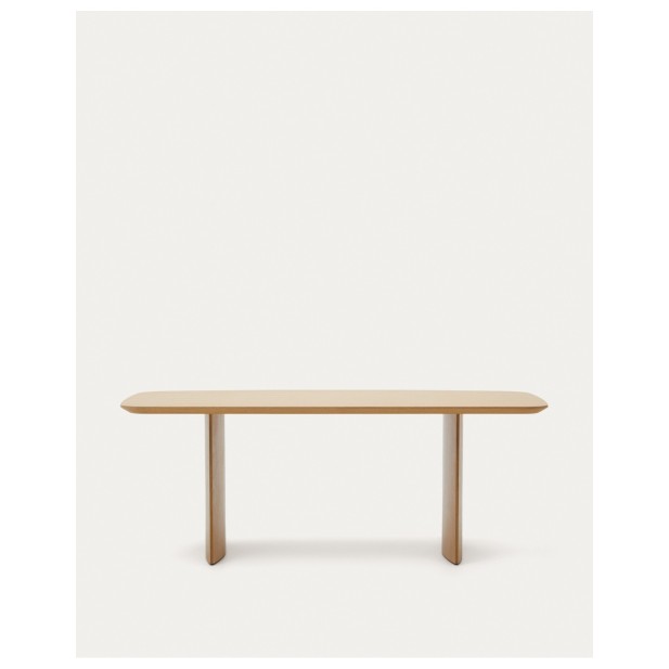 Mesa Litto de chapa de roble 200 x...