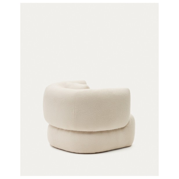 Butaca giratoria con cojín Martina de...