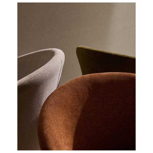 Silla giratoria Marvin chenilla...